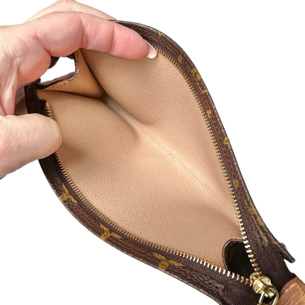 Louis Vuitton Monogram & Vachetta Leather Bucket Toiletry Pouch Bag - Picture 10 of 15